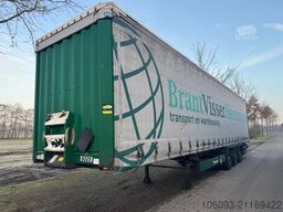 Krone 3-ass schuifzeilen oplegger