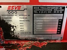 E.S.V.E. 3-assige containeraanhangwagen