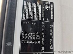 Mercedes-Benz Actros 4163 8x4/10x4 Titan Andockachse 180 Ton ...