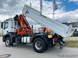MERCEDES-BENZ Arocs 2135 Kipper/Kran Atlas AK 135/Funk/54 tkm