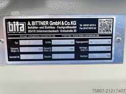 Bittner Abrollbehälter 11 kbm Portaltüren