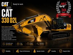 Caterpillar 330D2 L - 3 BUCKETS - GPS