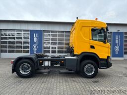 SCANIA G450 XT 4x4 Euro 6 SZM Kipphydraulik Blatt /Luft