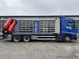 SCANIA R500 6x4 Pritsche mit Kran Palfinger PK53002 SH