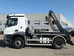 MERCEDES-BENZ 1840 L Arocs, Hiab FTR12, Funk, AHK, 232tkm, AC