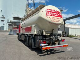 SCANIA G-410 6X2 SILOWAGEN VOLLUFT LIFT GELENKTE HINTER