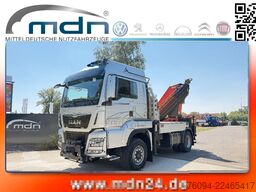 MAN TGS 18.480 4x4 Montagekran 29m SEILWINDE AHK 62t