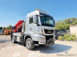 MAN TGS 18.480 4x4 Montagekran 29m SEILWINDE AHK 62t