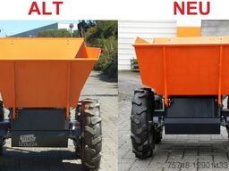 Minidumper Schubkarre Radlader Muldenkipper 4x4