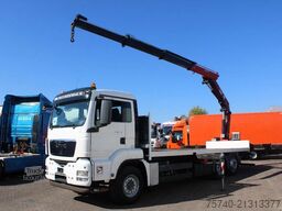 MAN TGS 26.440 + HMF 22T/M + remote + 6x2 steering ...