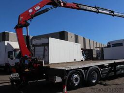 MAN TGS 26.440 + HMF 22T/M + remote + 6x2 steering ...