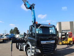 DAF CF 430 + COPMA 24TON/M + REMOTE + 6X2 STEERING ...