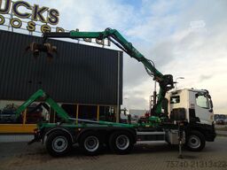 Renault C 480 + BOB 165S2 + HOOK + 8X4 + NEW NEW! 146KM