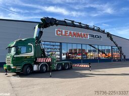 Scania R 490 8x4 Euro 6 Effer 140 Tonmeter laadkraan +...