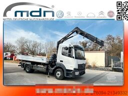 MERCEDES-BENZ Atego 824 MEILLER Kipper Kran Greifer AHK