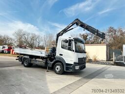 MERCEDES-BENZ Atego 824 MEILLER Kipper Kran Greifer AHK