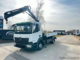 MERCEDES-BENZ Atego 824 MEILLER Kipper Kran Greifer AHK