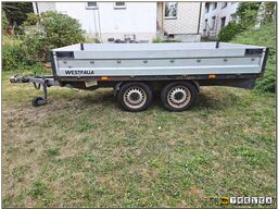 Westfalia Tandemhochlader mit Plane - Bastlerfahrz
