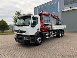 RENAULT Premium Lander 310.26 6x4 Kipper /Kran