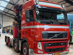 Volvo FH 8x2 KRAAN PALFINGER 74tm/Flyjib /LIER/WINCH!...