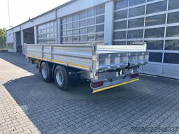 Möslein TTD 19 B  19 t Tandemkipper- Tieflader hydraulischer Klappe Breitbereifung