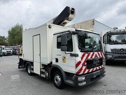 MAN TGL 12.180 Koffer mit Ruthmann Versalift 14.90m