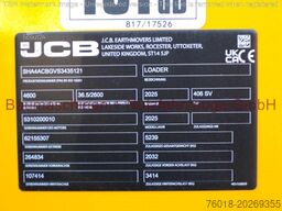 JCB 406 SV BJ. 2025 NEU Radlader Baumaschine