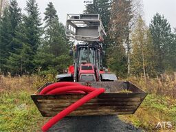 Huddig 1260B Backhoe w/ Huddig 2000 lift, tilt and sandin
