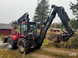 Huddig 1260B Backhoe w/ Huddig 2000 lift, tilt and sandin