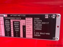 Scania S450 6x2*4 | 25 ton haakarm  | gestuurd | full ...