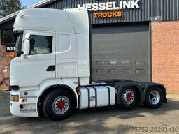 Scania R520 V8 6X2 Topline Retarder 2x tank NL Truck