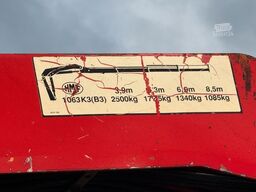 MERCEDES-BENZ Actros 2541 6x2 HMF Kran 1060 / Mulitlift