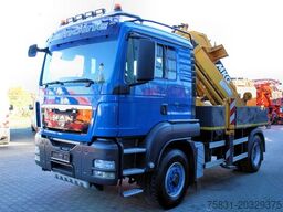 MAN TGS 18.480 4x4 BLS SZM+Pritsche MKG HLK 340 Kran
