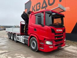 Scania G 500 8x4*4 PK 26002 / PLATFORM L=6526 mm