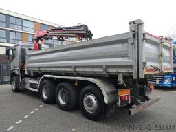 Mercedes-Benz Arocs 3643 | 8X4 Tridem | 3 Side Tipper | Fassi...
