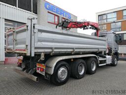 Mercedes-Benz Arocs 3643 | 8X4 Tridem | 3 Side Tipper | Fassi...