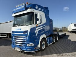 DAF XG+ 530 FTG 6X2 FULL AIR KOMPLETTZUG , HANGLER TIEFLADER