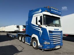 DAF XG+ 530 FTG 6X2 FULL AIR KOMPLETTZUG , HANGLER TIEFLADER