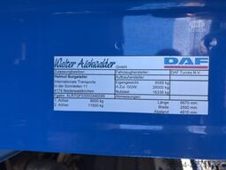 DAF XG+ 530 FTG 6X2 FULL AIR KOMPLETTZUG , HANGLER TIEFLADER