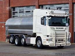 Scania R520 V8 8x2*4 - Milk tank - 19.000L - 4 compart...