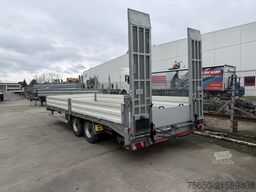  tt  Tandemtieflader, hydr. Rampen, wenig Benutzt