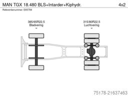 MAN TGX 18.480 BLS+Intarder+Kiphydr.