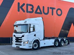 Scania G 410 8x4*4 CNG! / HIAB XR 21 ton / L=5600 mm /...