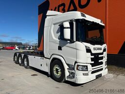 Scania G 410 8x4*4 CNG! / HIAB XR 21 ton / L=5600 mm /...