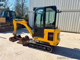 JCB 16C-1 / 2021 BJ / 518 H/ 3 x Löffel