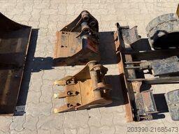 JCB 16C-1 / 2021 BJ / 518 H/ 3 x Löffel