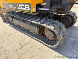 JCB 16C-1 / 2021 BJ / 518 H/ 3 x Löffel