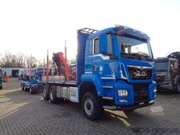 MAN 28.500 TGS Allrad. HOLZZUG EPSILON-Kran GREIFER