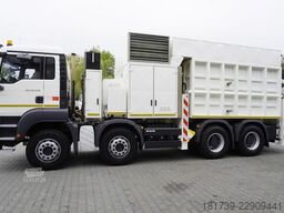 MAN TGA 35.440 8×4 / SB-106 vacuum excavator