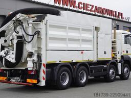 MAN TGA 35.440 8×4 / SB-106 vacuum excavator